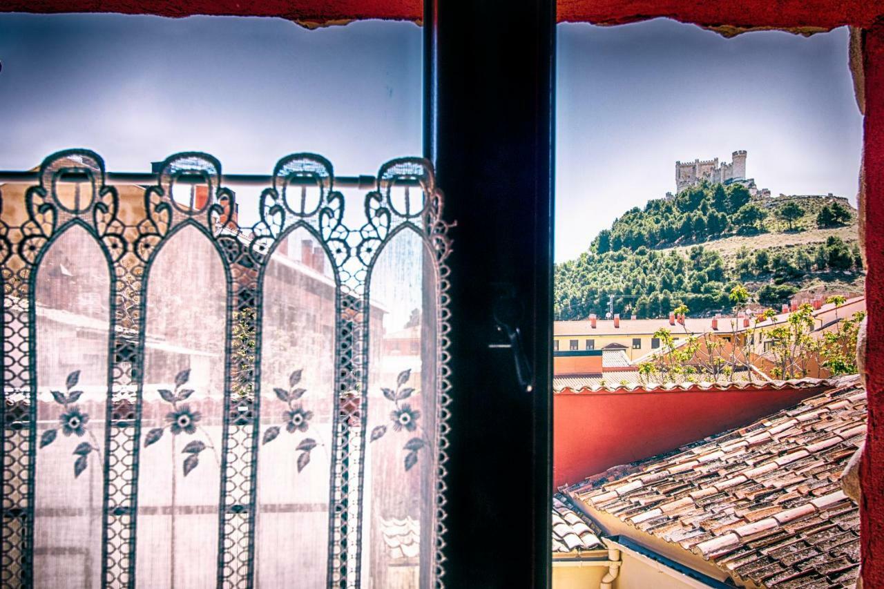 Casas La Muralla De Bodegas Marcos Penafiel Bagian luar foto